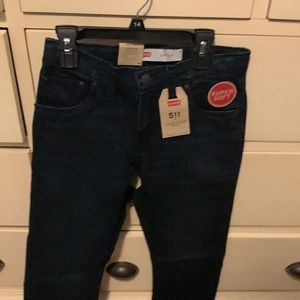 Levi’s 511 slim jeans super soft size 26 x 26 new with tags